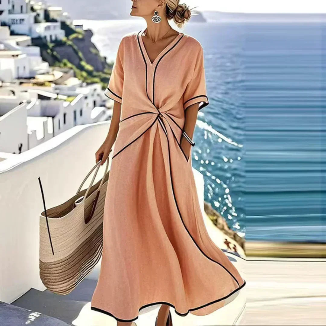Cassia™ | Elegant Smickrande Klänning
