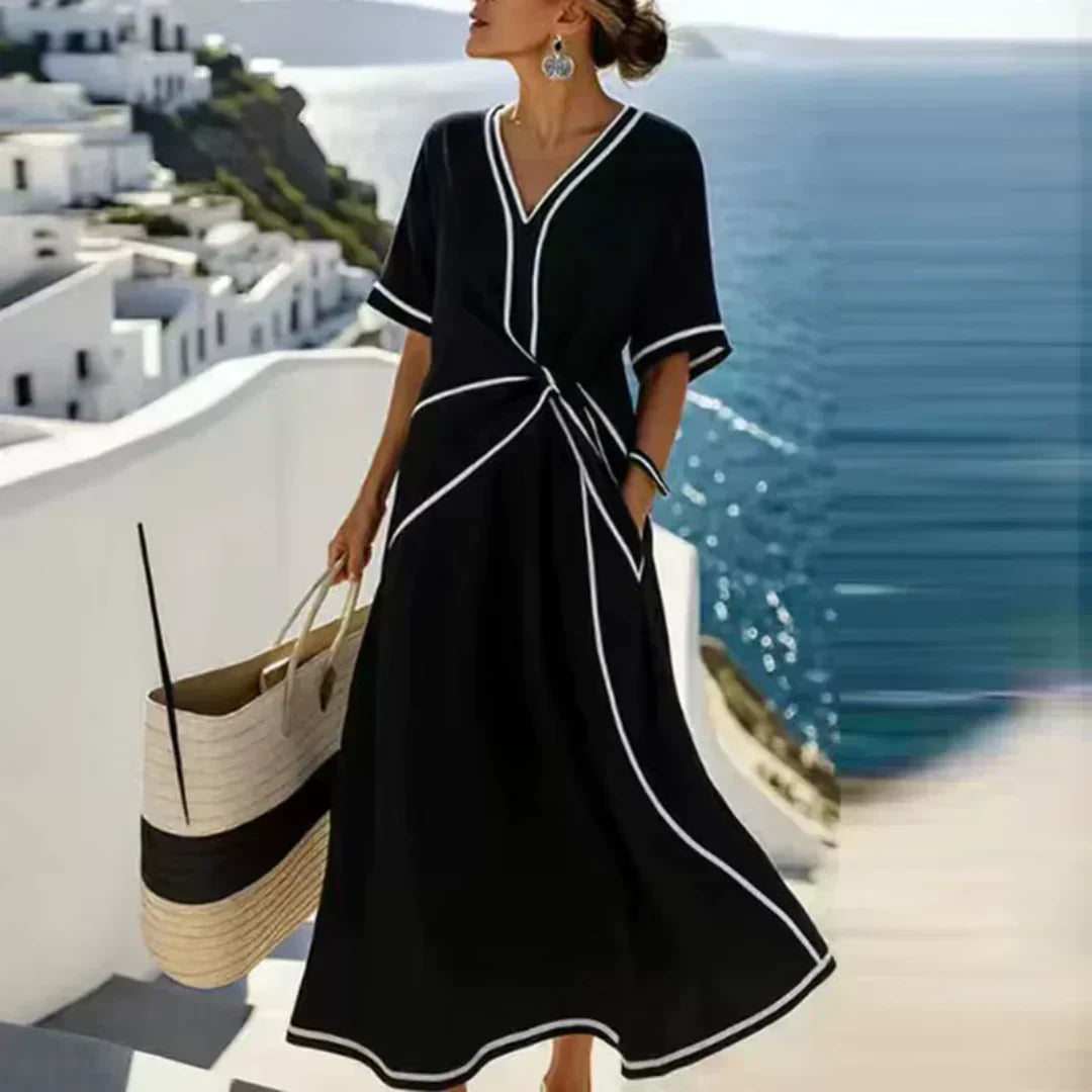 Cassia™ | Elegant Smickrande Klänning