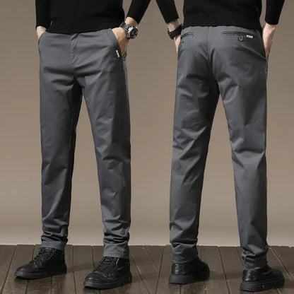 Pure Cotton Slim Fit Byxor